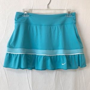 Nike Dri-Fit Blue Tennis Skirt